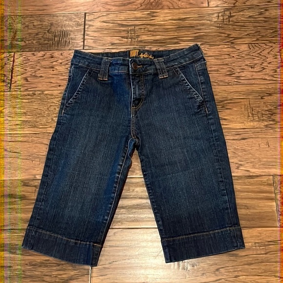 Kut From The Kloth Bermuda Capri Shorts Size 6 - Picture 1 of 14